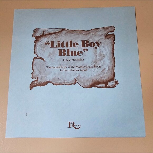 NEW Little Boy Blue, John McClelland Collector Plate - Picture 4 of 5